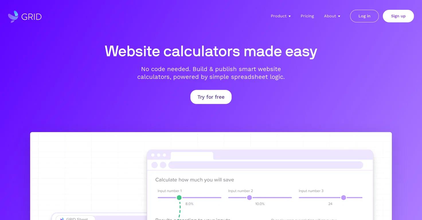 GRIDWebsite Screenshot