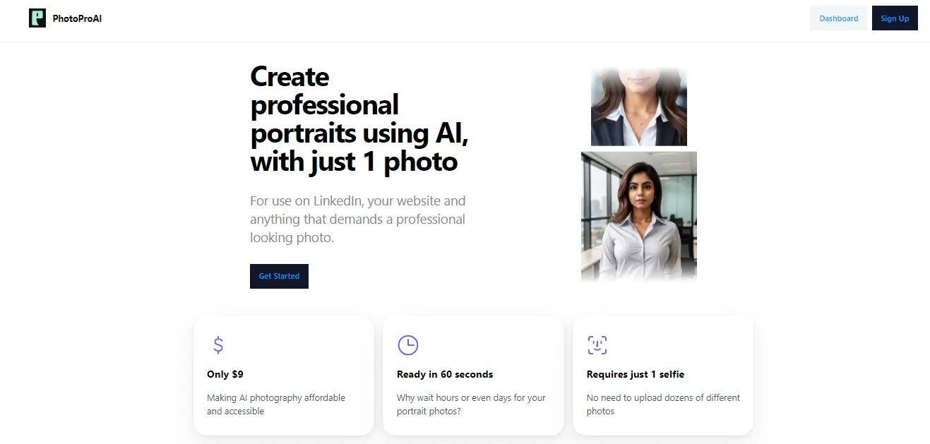 PhotoProAI Website