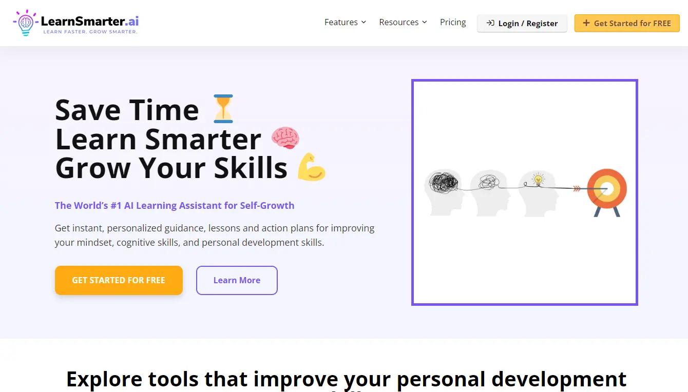 LearnSmarterWebsite Screenshot