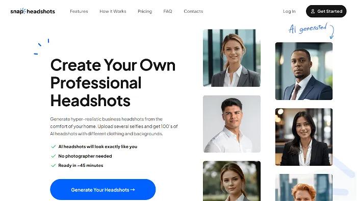 Snapheadshots Website