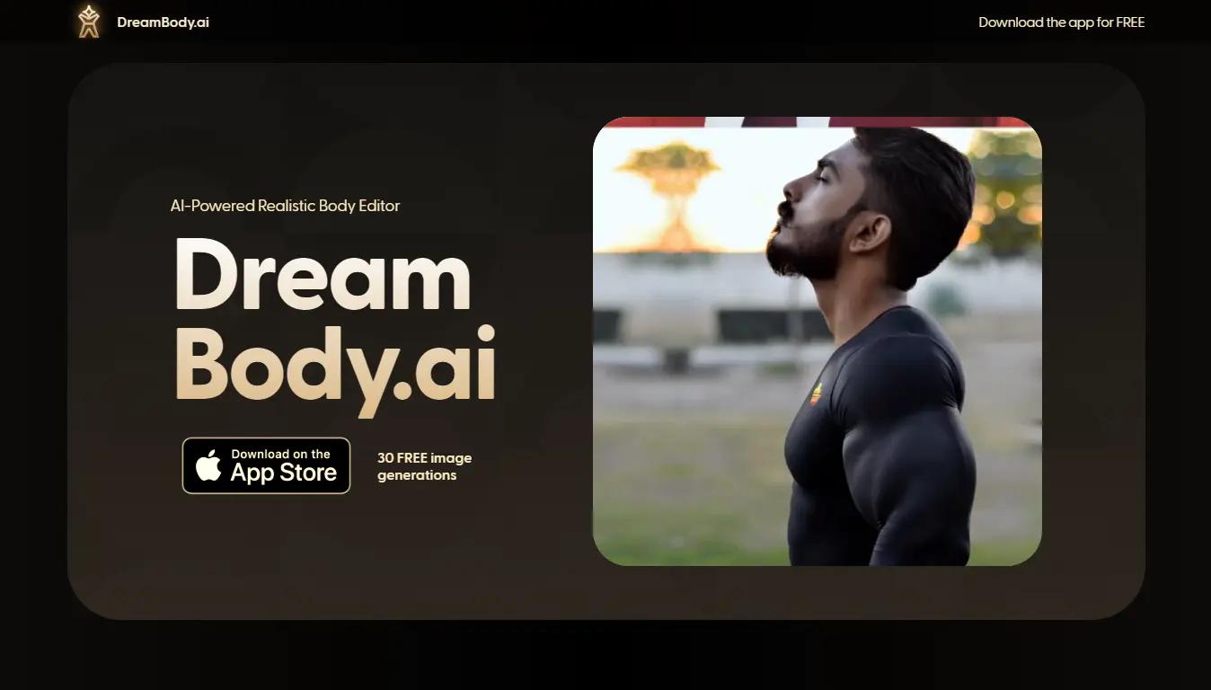 DreamBodyWebsite Screenshot