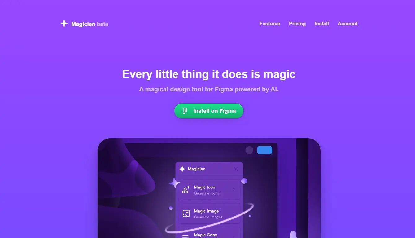 Magician beta Website