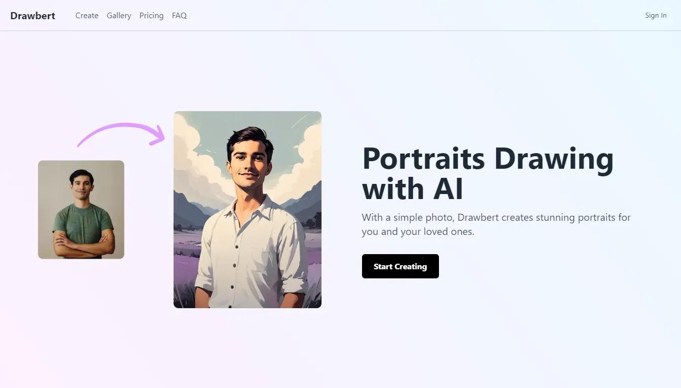 Drawbert Website