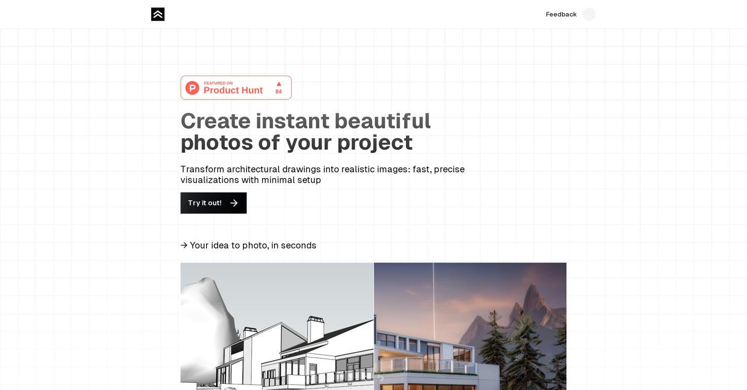 Render a HouseWebsite Screenshot