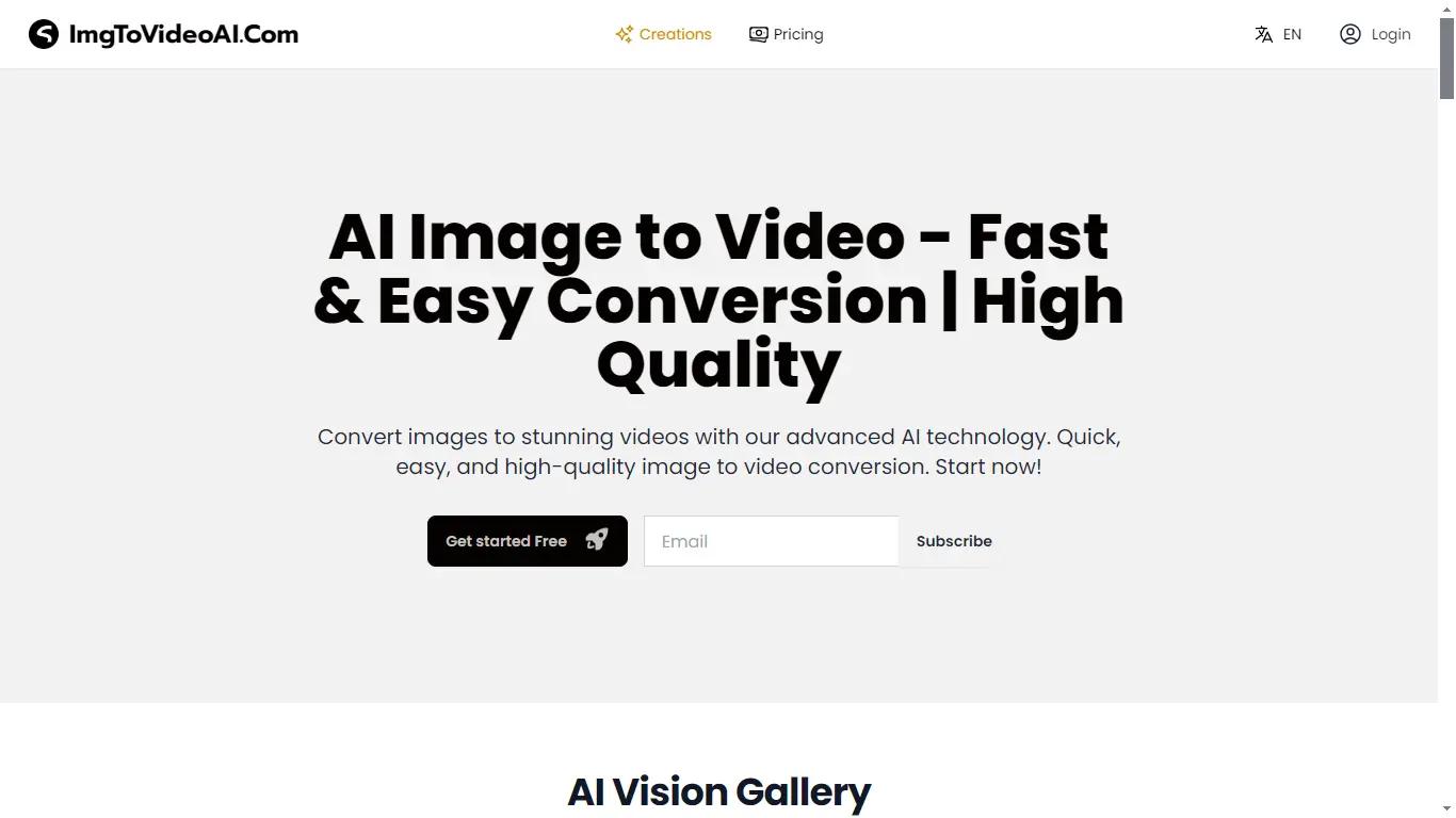 Img to Video AI Website