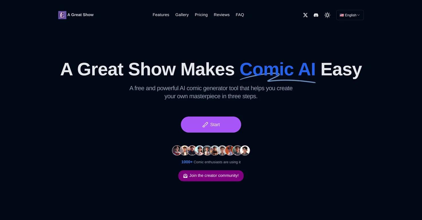 Comic  Website