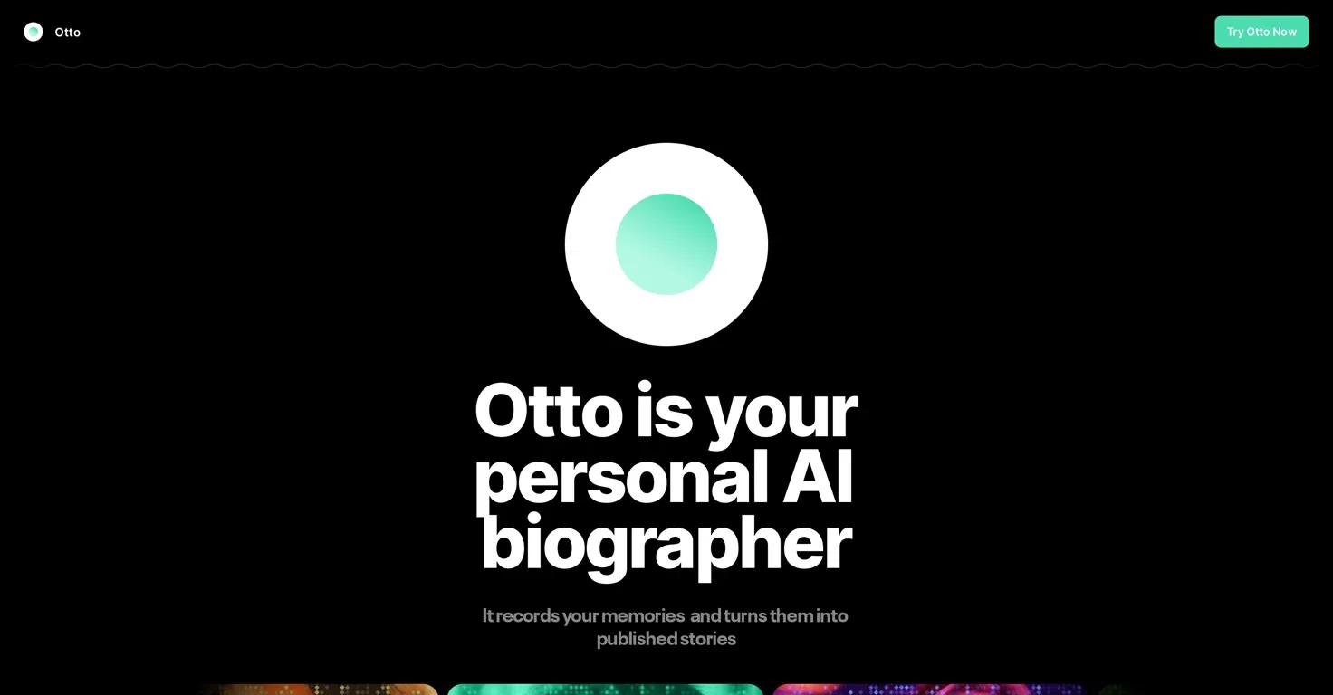 OttoWebsite Screenshot