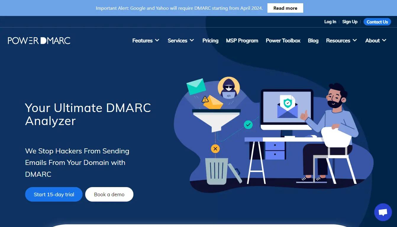 PowerDMARC Website