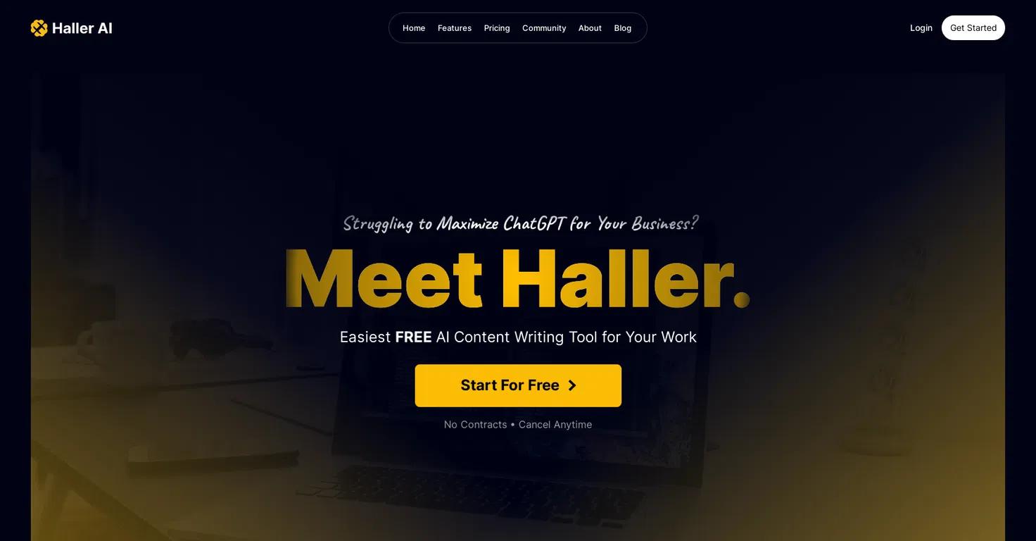 Haller  Website