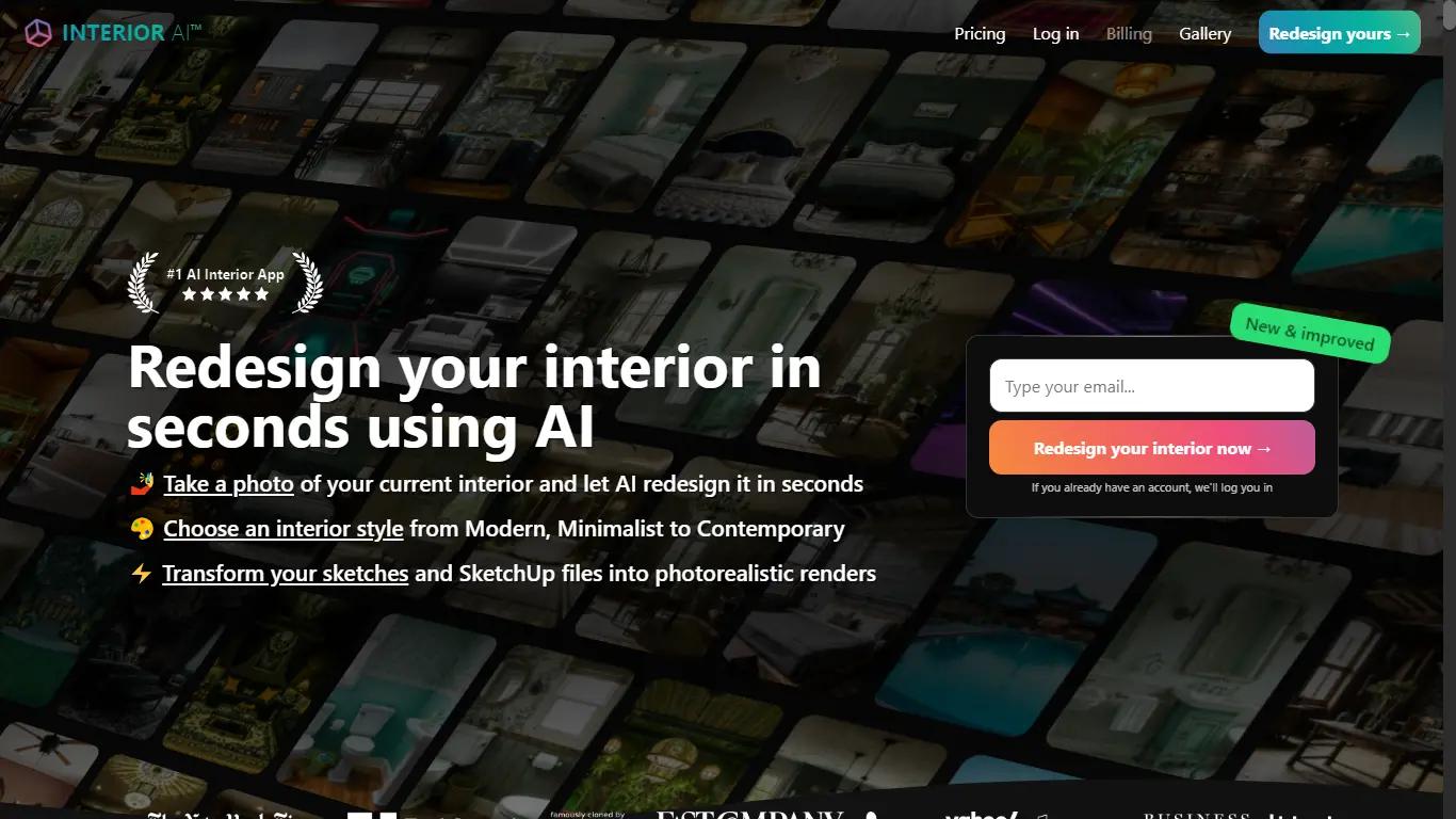 Interior AI Website