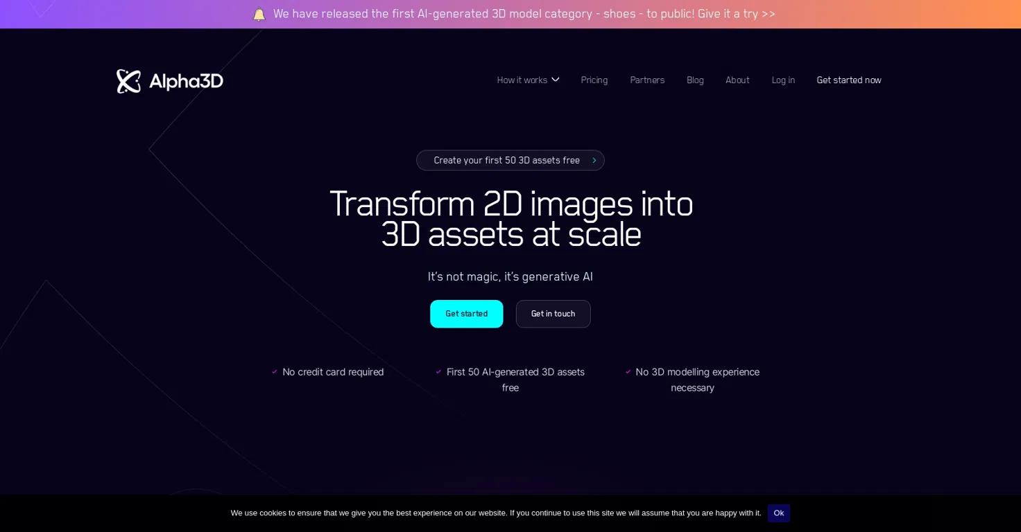 Alpha3D  Website