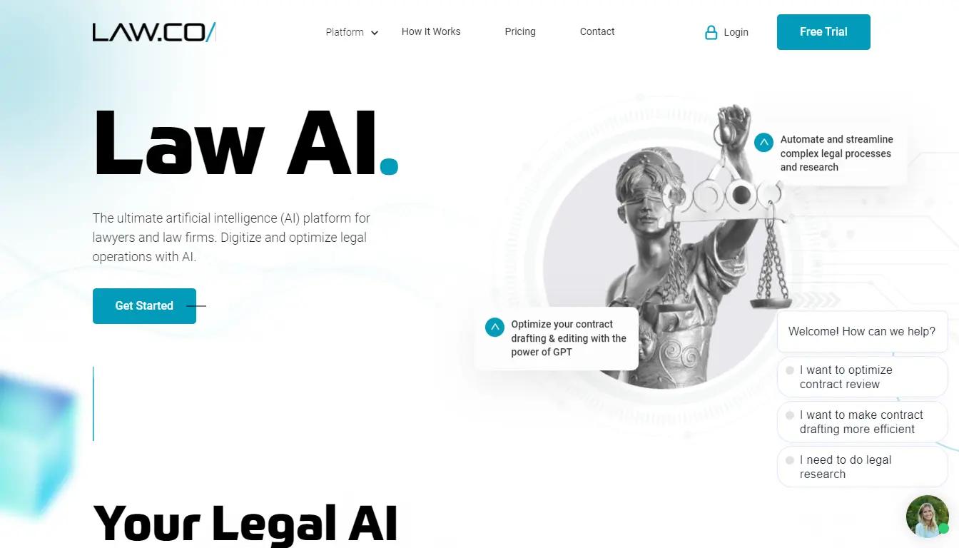 Law AI Website