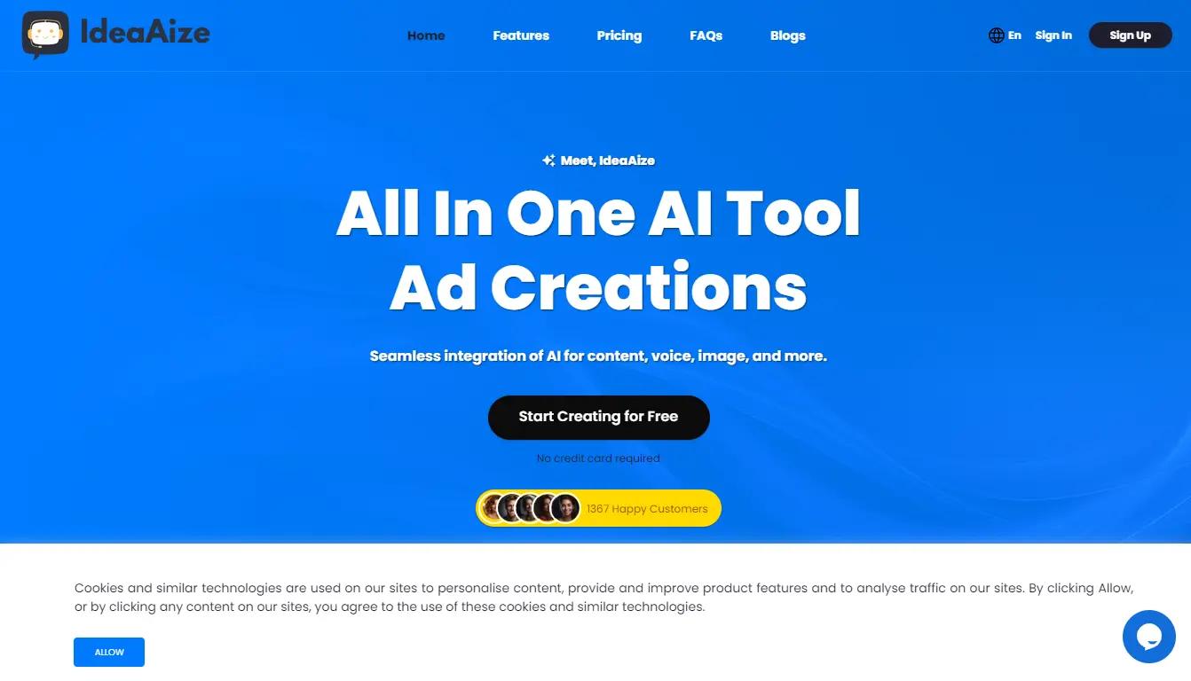 IdeaAize Website