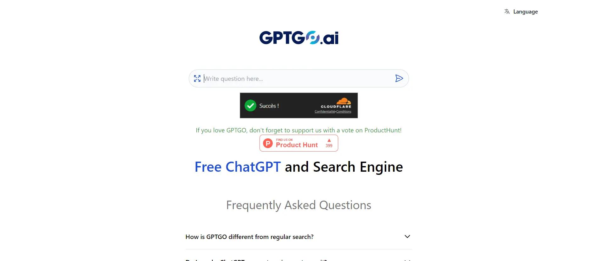 GPT GO Website