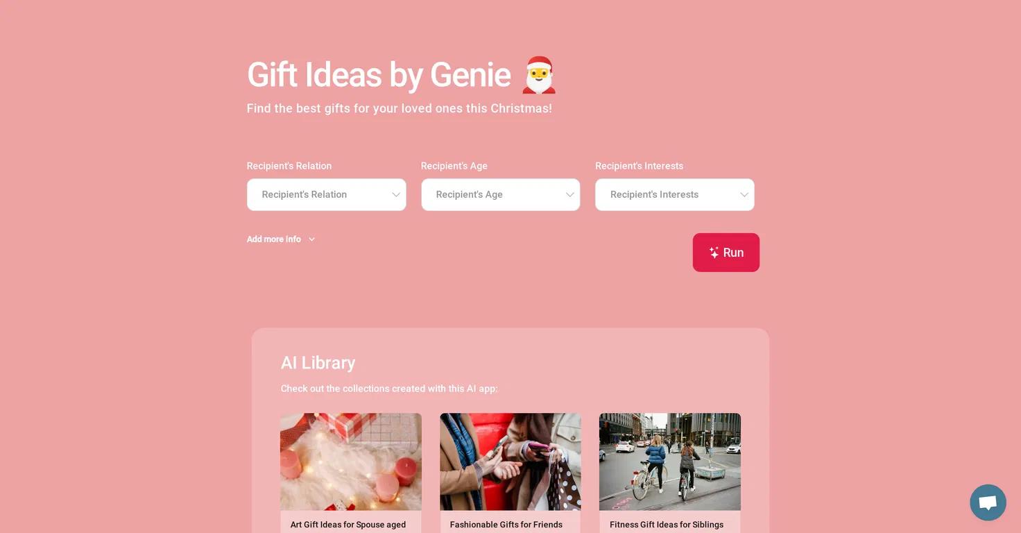 GengiftsWebsite Screenshot