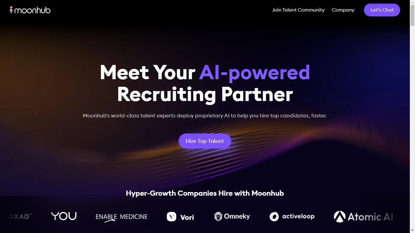 Moonhub Website