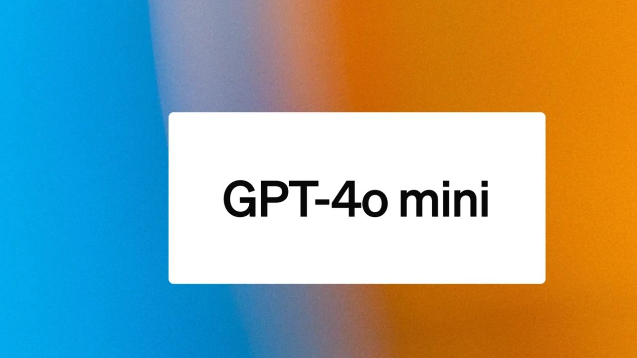 GPT-4o mini