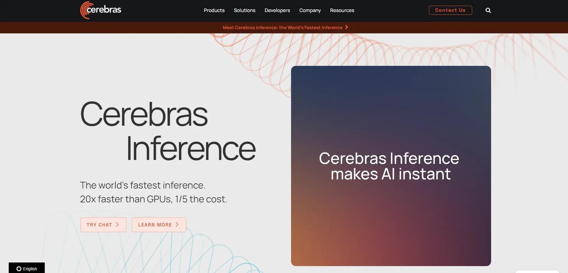 Cerebras Website