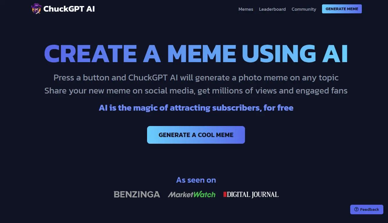 ChuckGPT  Website