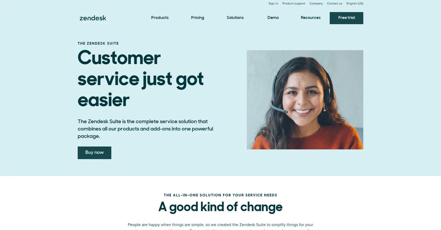 Zendesk Website