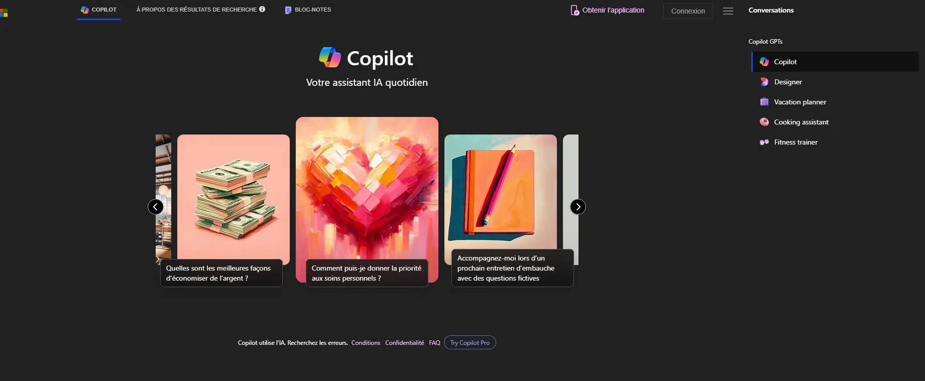 Copilot Website