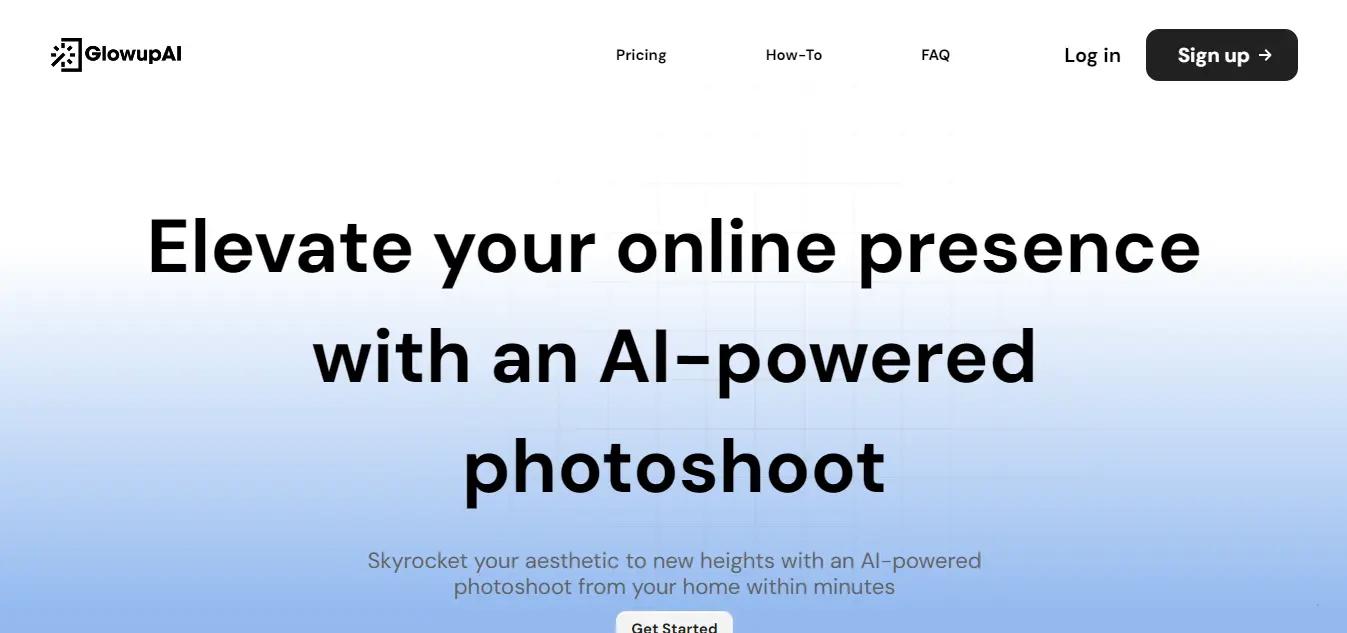 Glowup AI Website