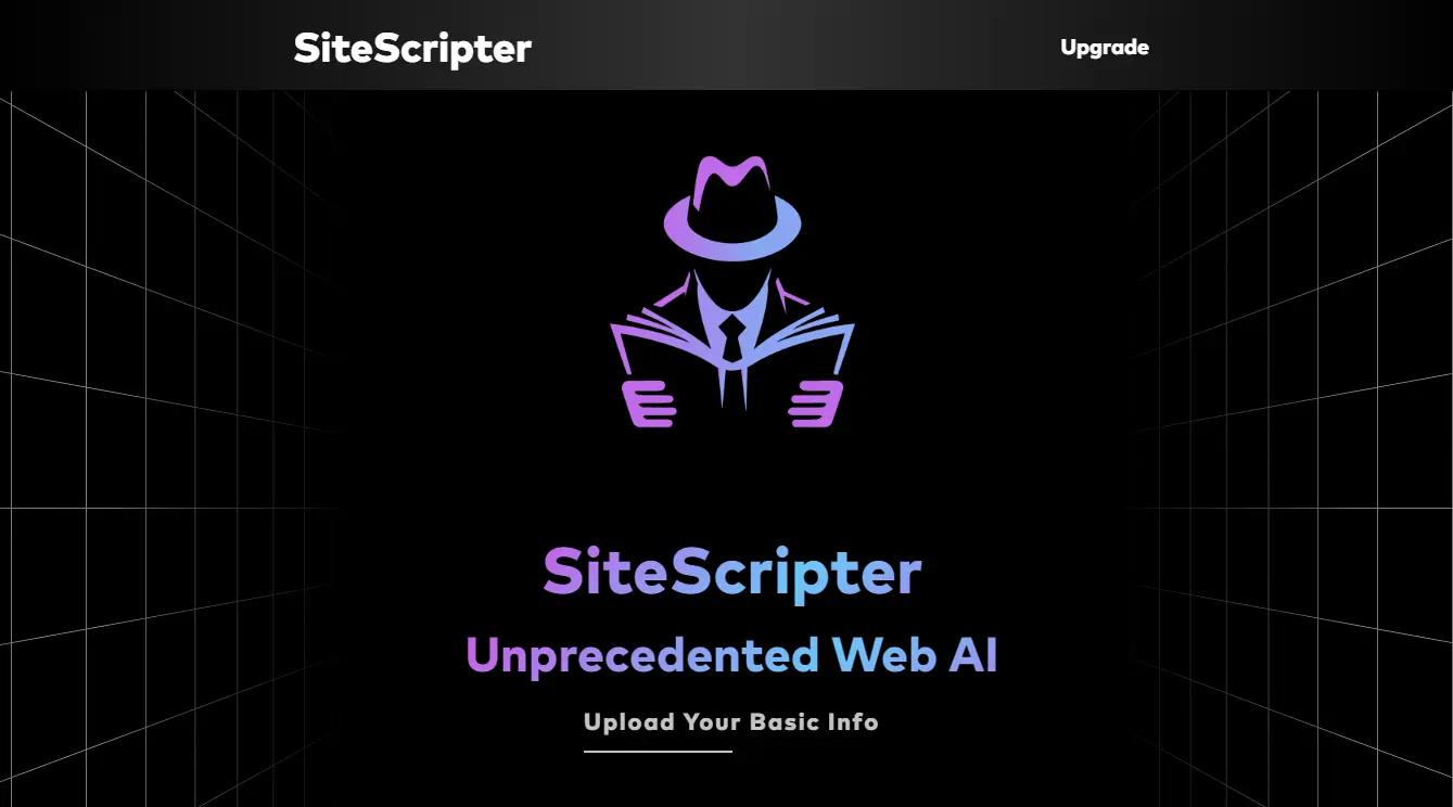 SiteScripter Website