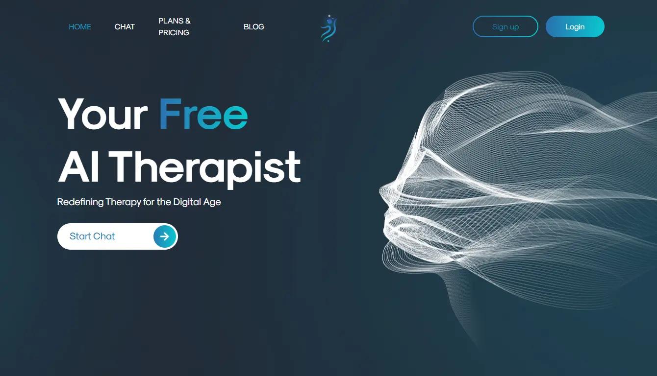 AI Therapist Website