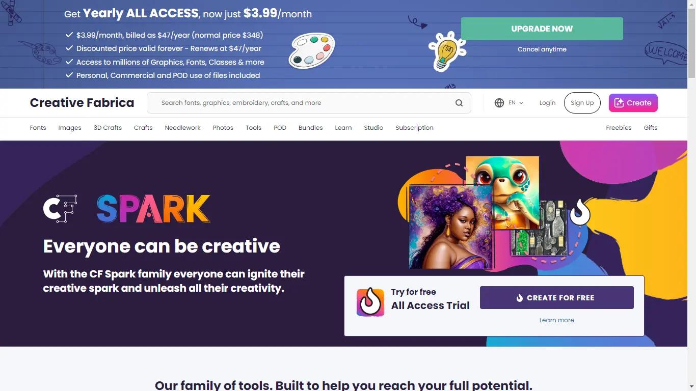 CF Spark Website