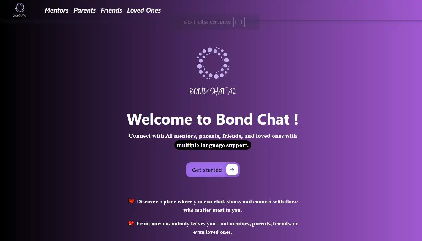 ChatbuddyWebsite Screenshot