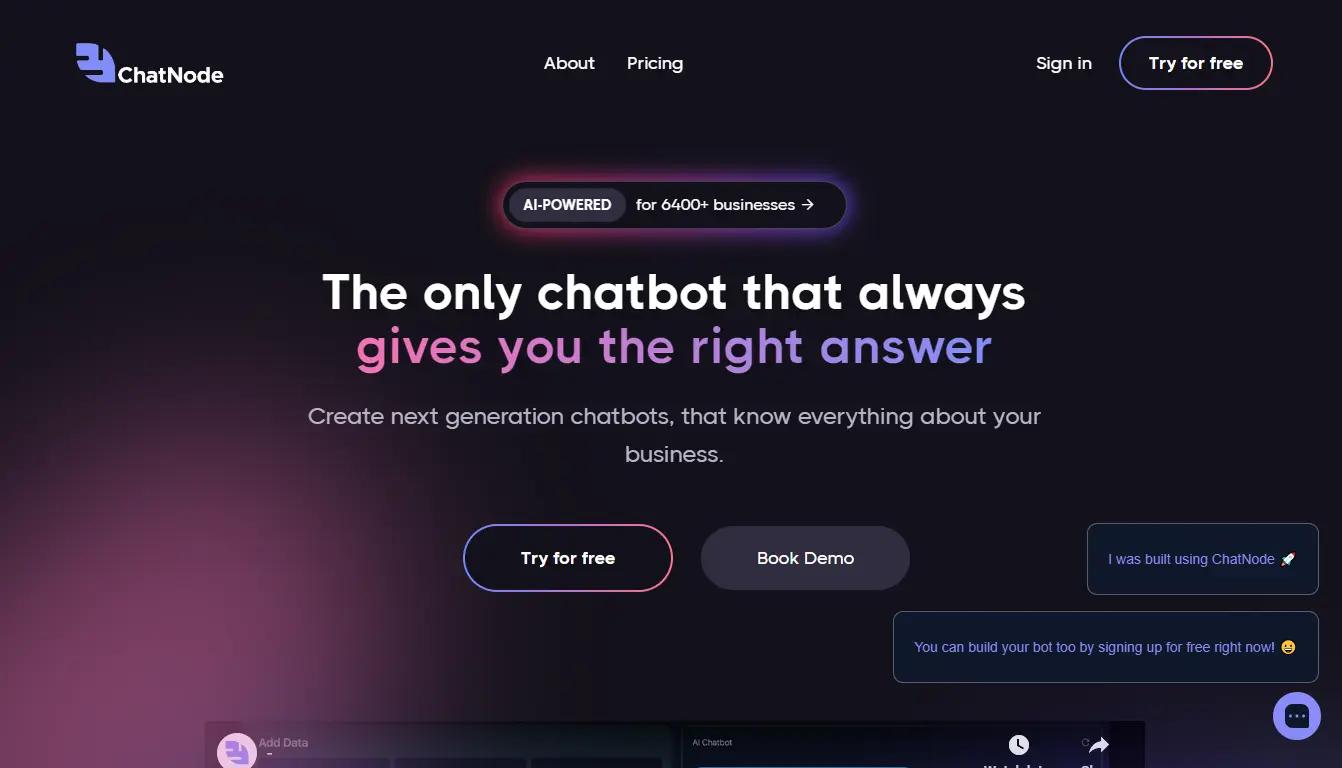 Chatnode Website