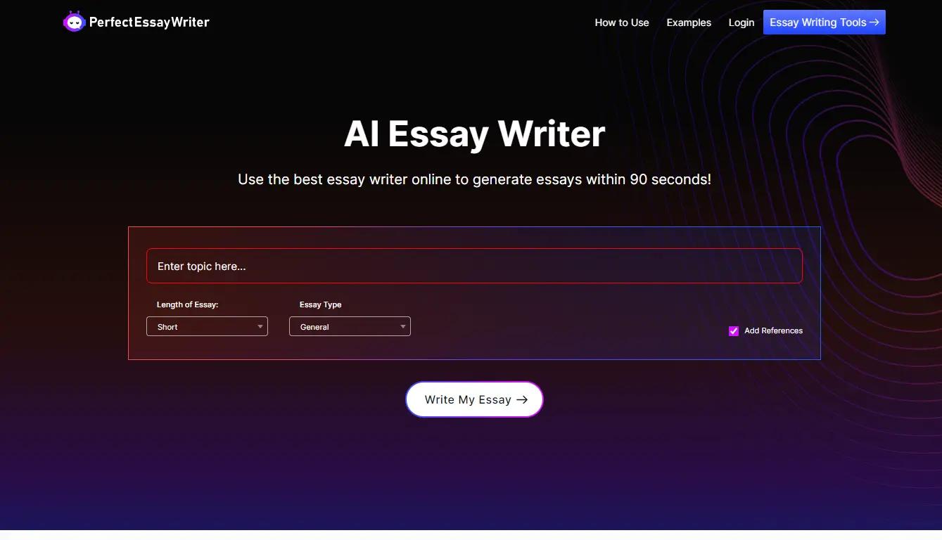 Perfect Essay Writer Website