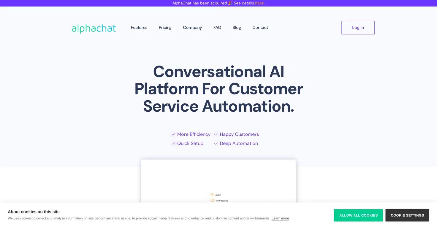 AlphaChat Website