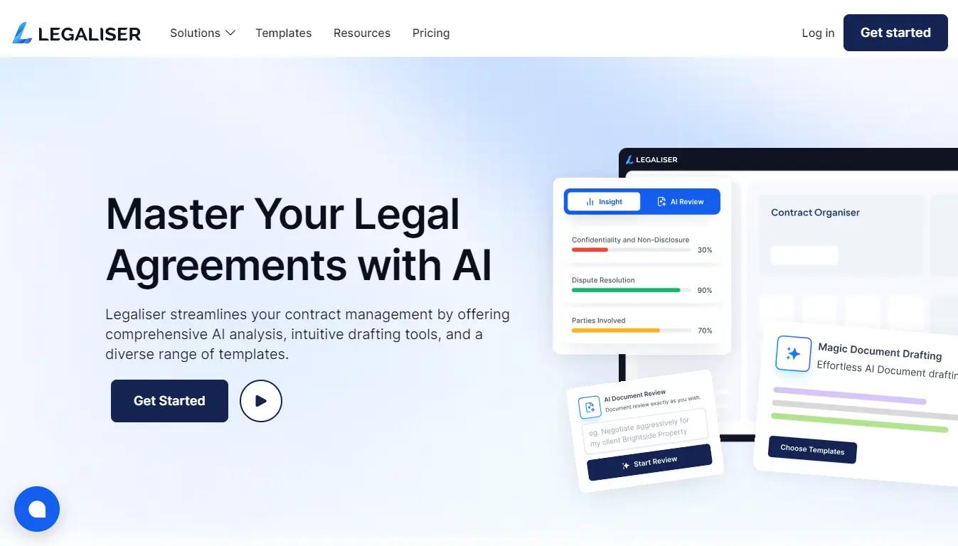 Legaliser Website