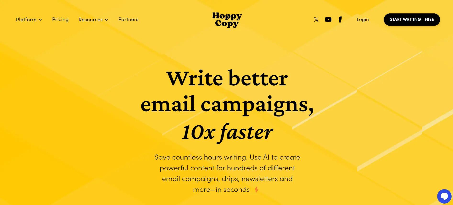 HoppyCopyWebsite Screenshot