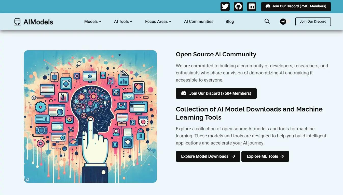 AI Models Website