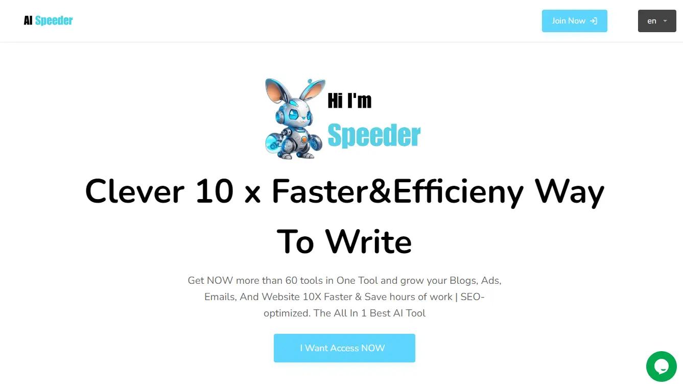 AI Speeder  Website