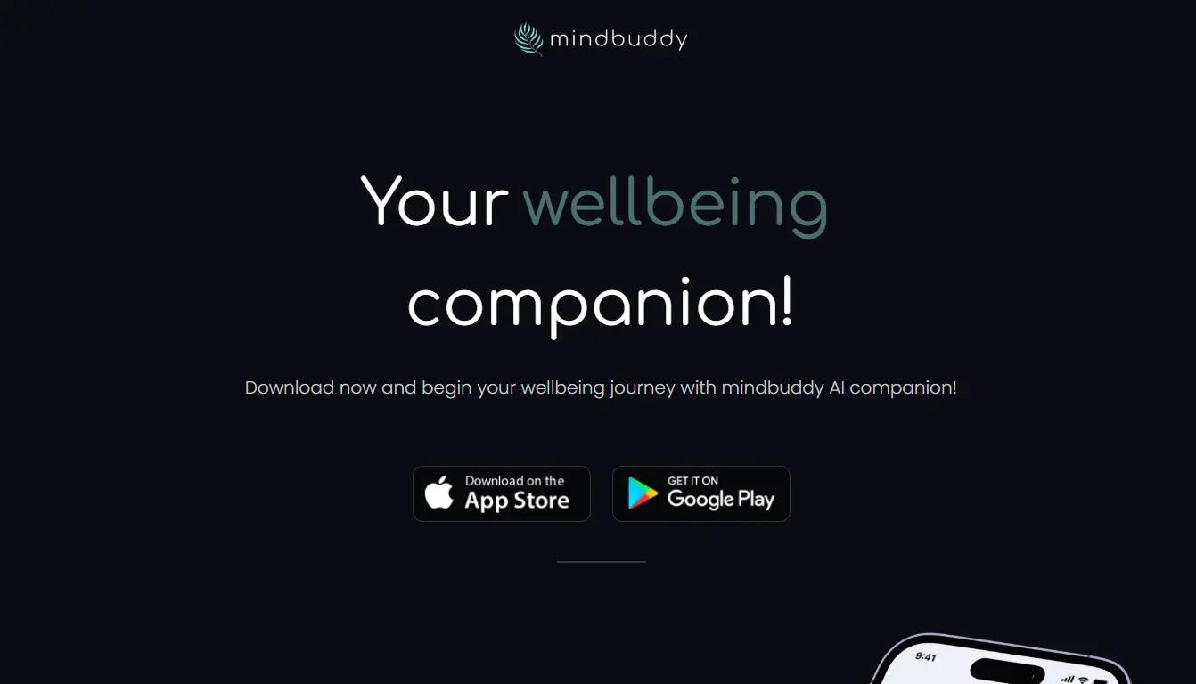 MindbuddyWebsite Screenshot