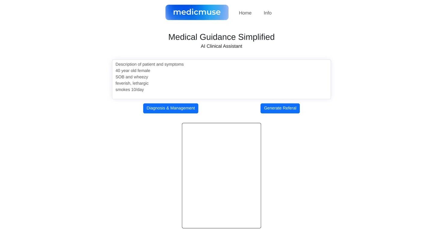  MedicMuseWebsite Screenshot