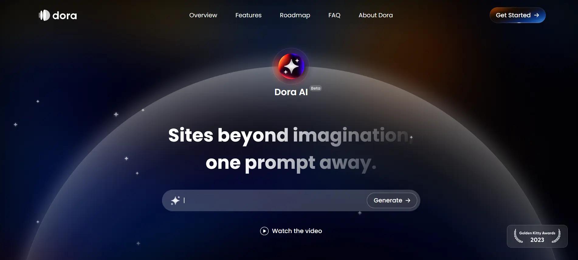 Dora AIWebsite Screenshot