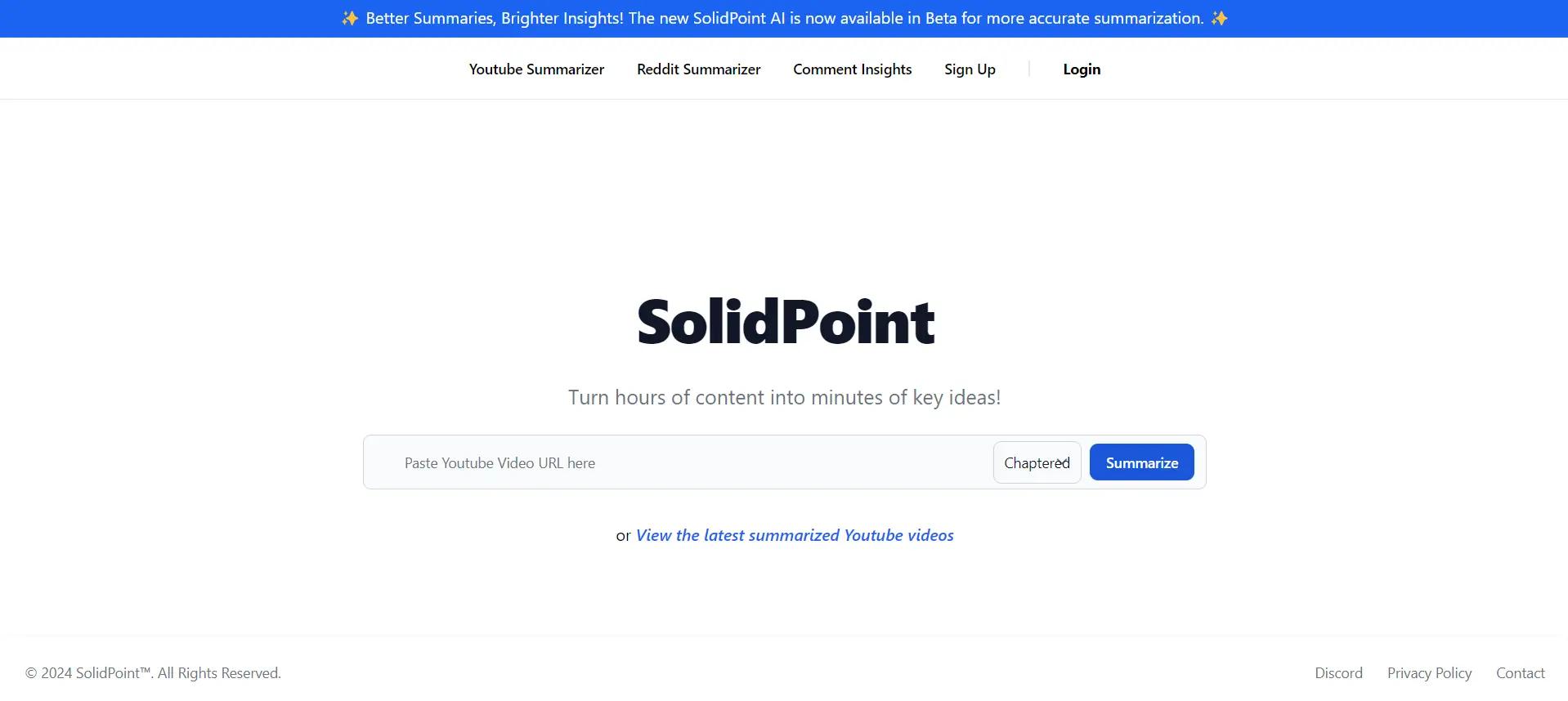 SolidPointWebsite Screenshot