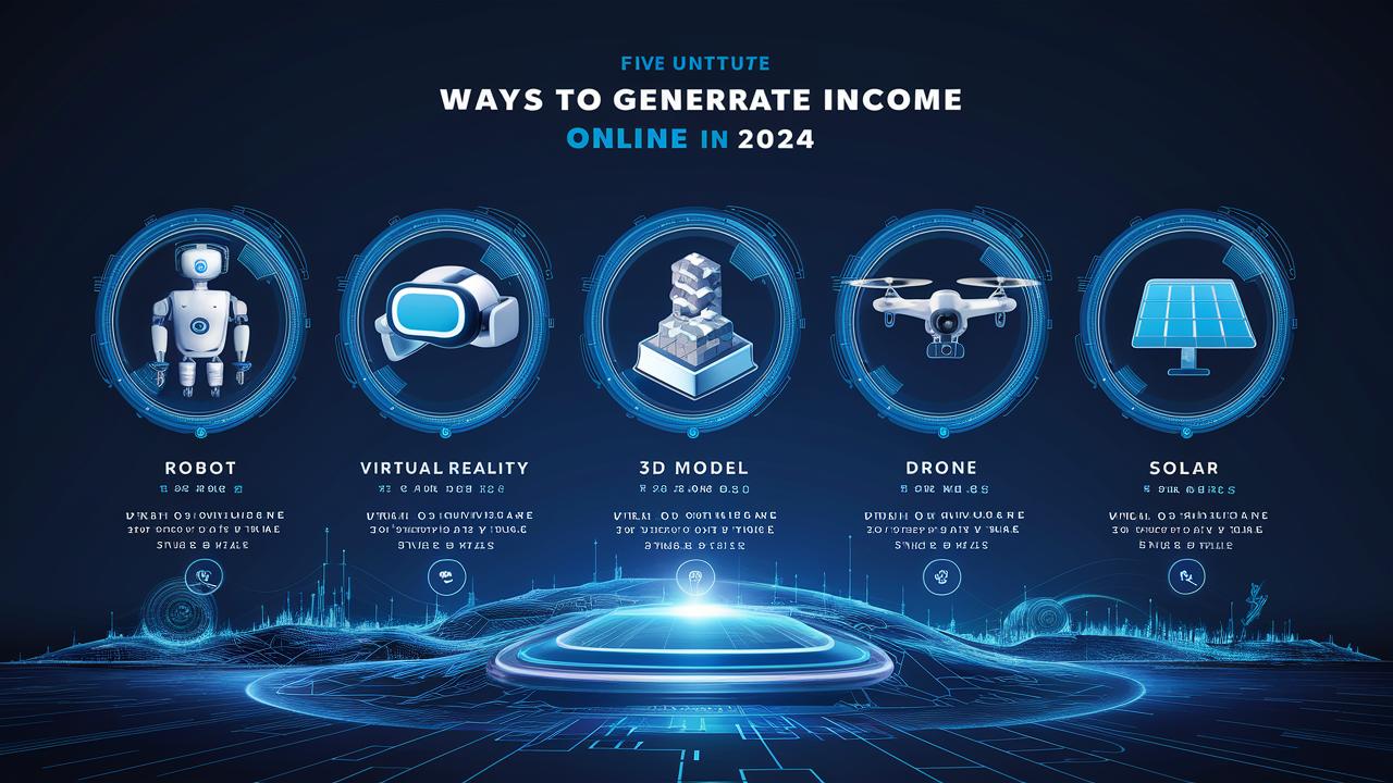 Harnessing AI: 5 Innovative Ways to Generate Income Online in 2024