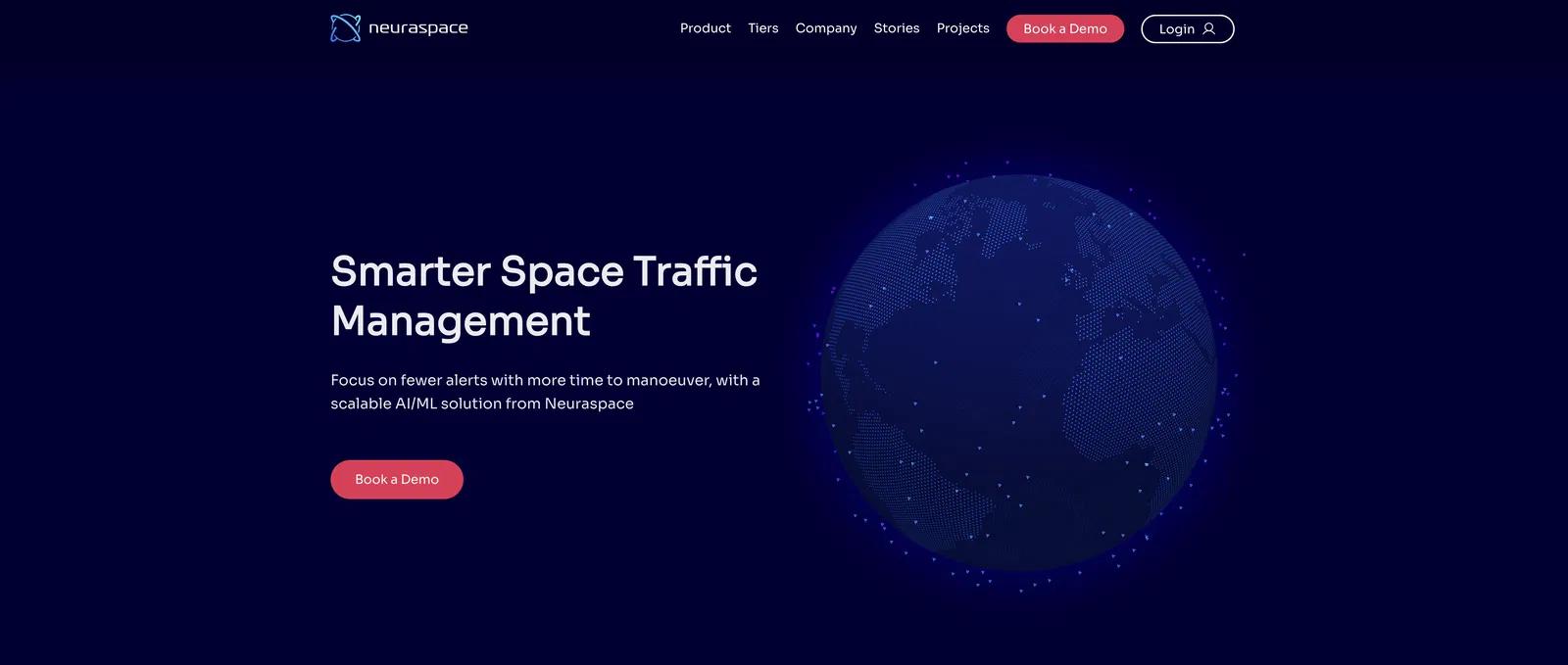 NeuraspaceWebsite Screenshot