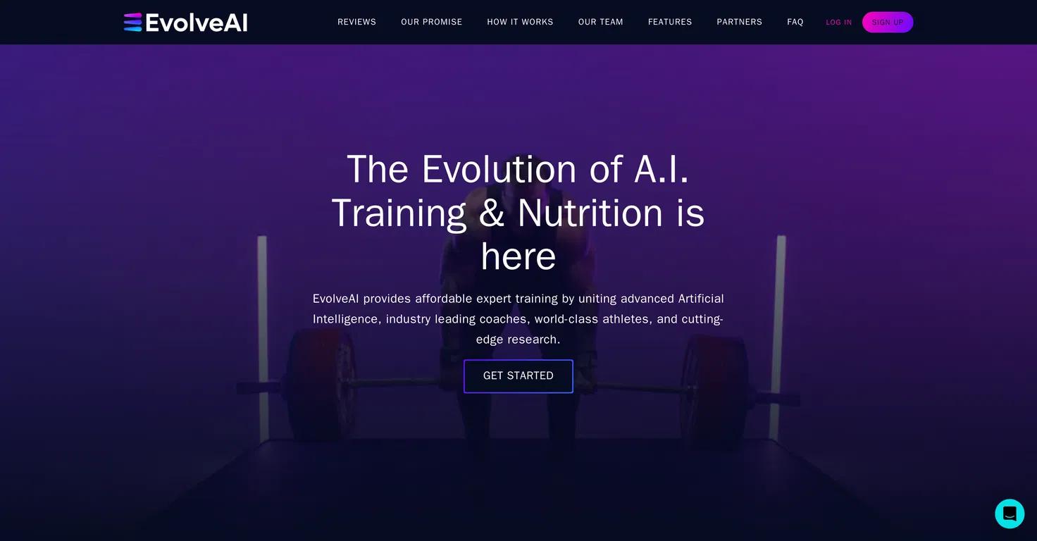 EvolveAI Website