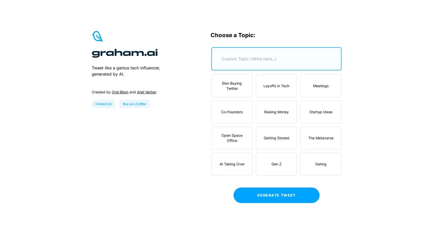 Graham AI Website