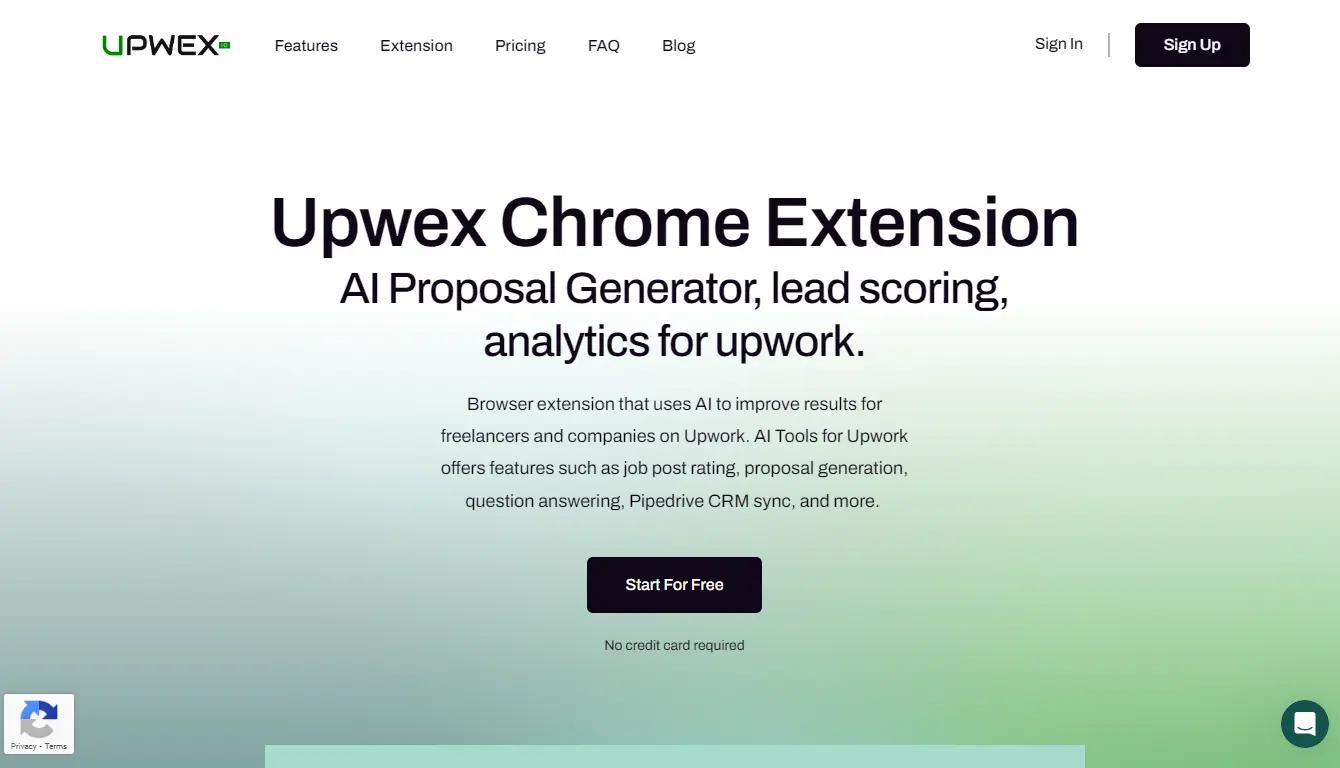 Upwex.io Website