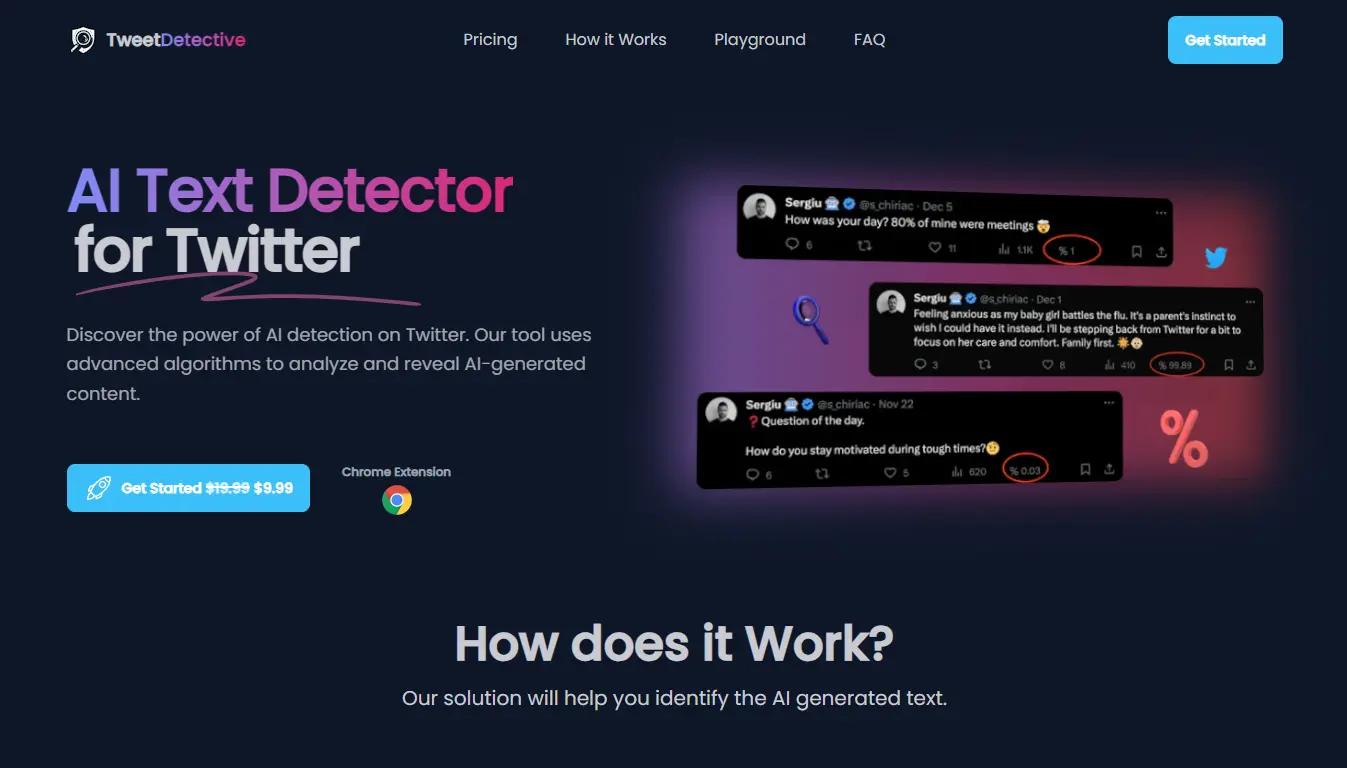 TweetDetective Website