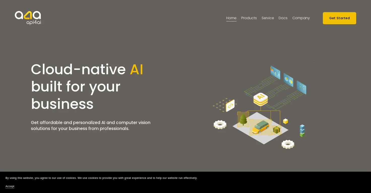 Api4aiWebsite Screenshot