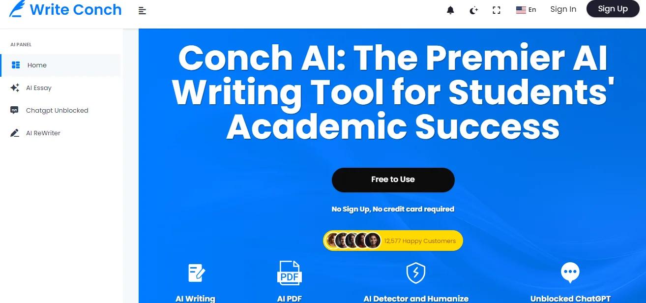 Conch AI Website