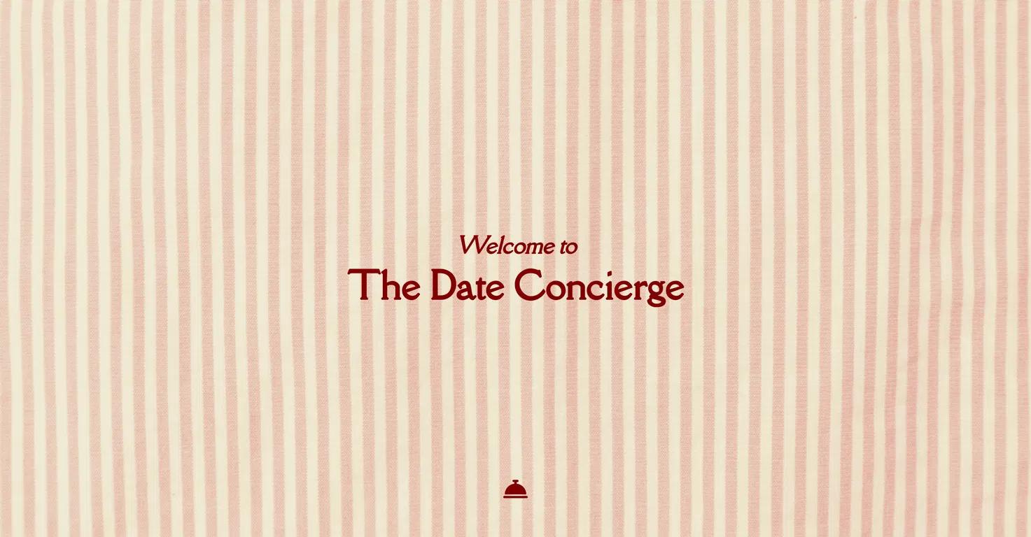 Date ConciergeWebsite Screenshot